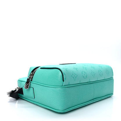 Louis Vuitton Taiga Monogram Outdoor Messenger Miami Green 4 of 9