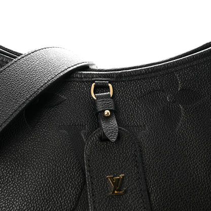 Louis Vuitton Empreinte Monogram Giant Carryall MM Black 8 of 10