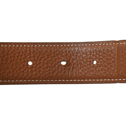 Hermes Box Togo 32mm H Belt 95 Black Gold 4 of 6