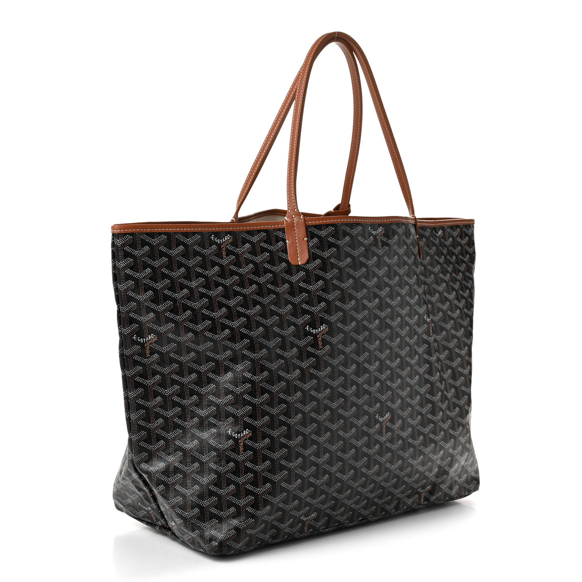 Goyard Goyardine Saint Louis GM Black Gold 4 of 11
