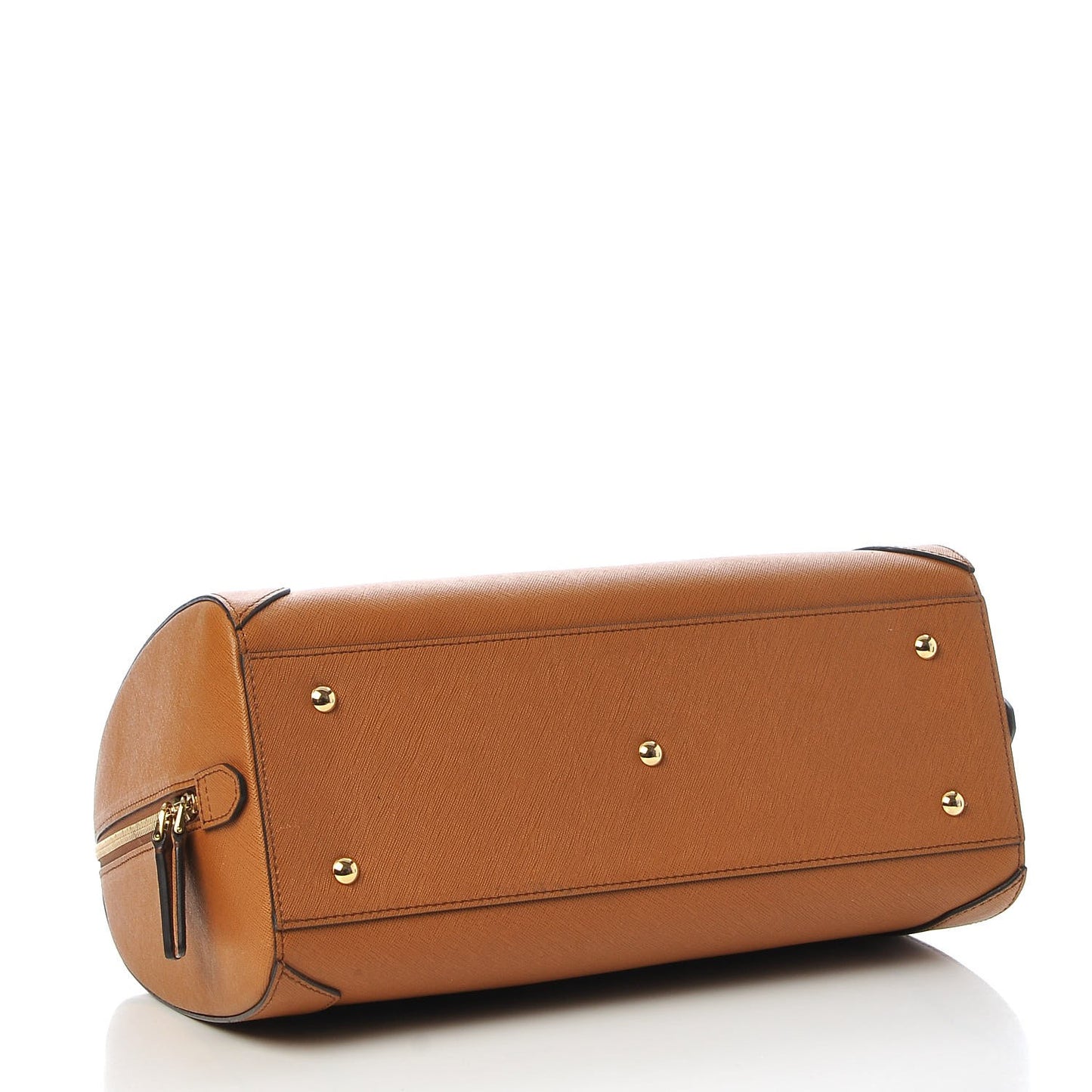 Saffiano Sophia Bowler Bag Cognac