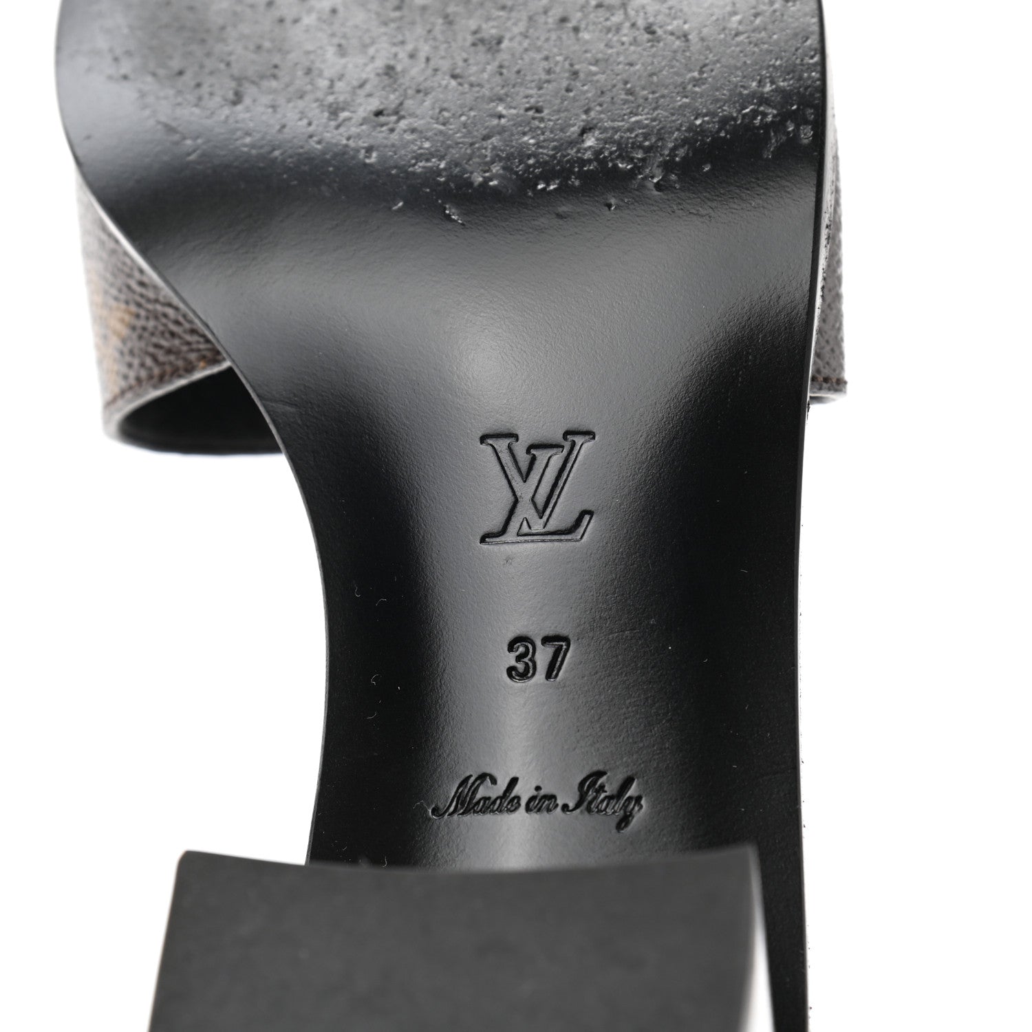 Louis Vuitton Monogram Lock It Mules 37 6 of 10