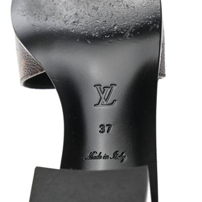 Louis Vuitton Monogram Lock It Mules 37 6 of 10