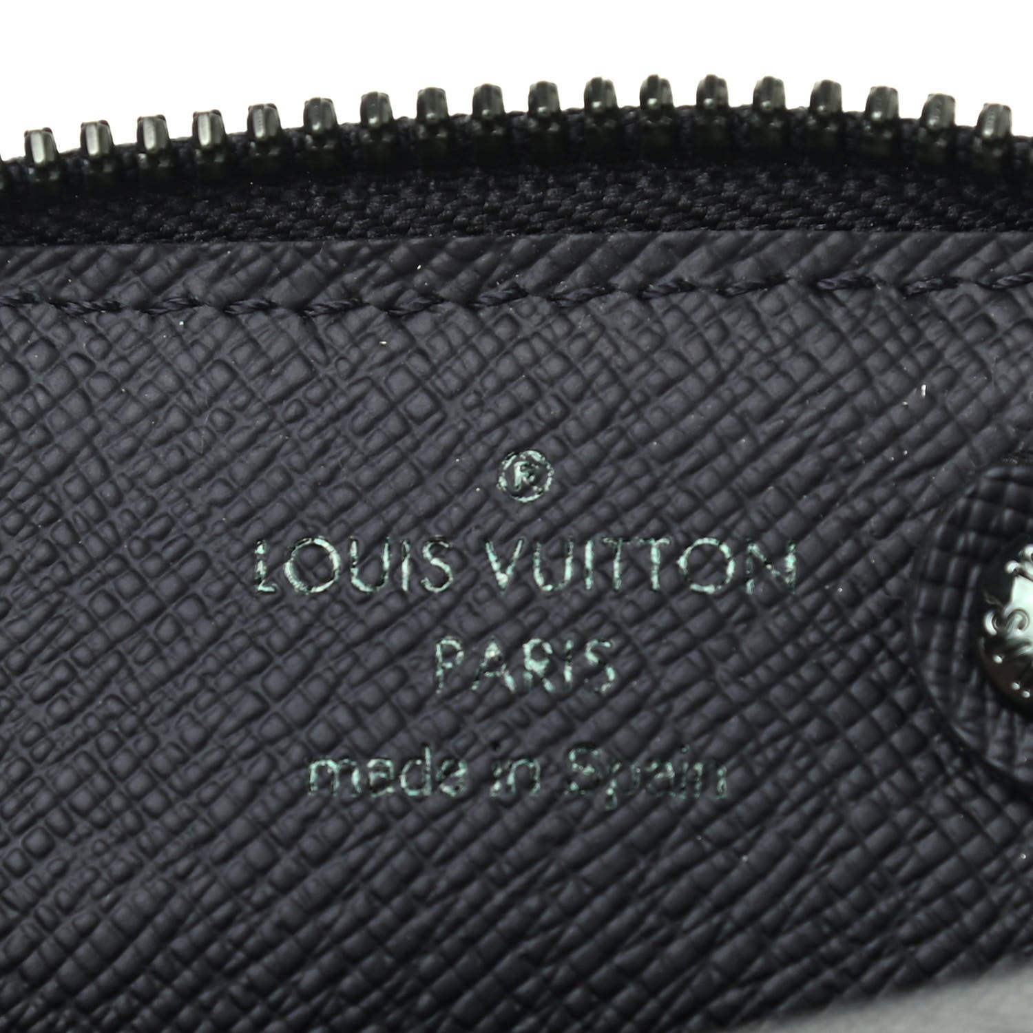 Louis Vuitton Monogram Eclipse Vivienne Zipper Key Ring 5 of 6