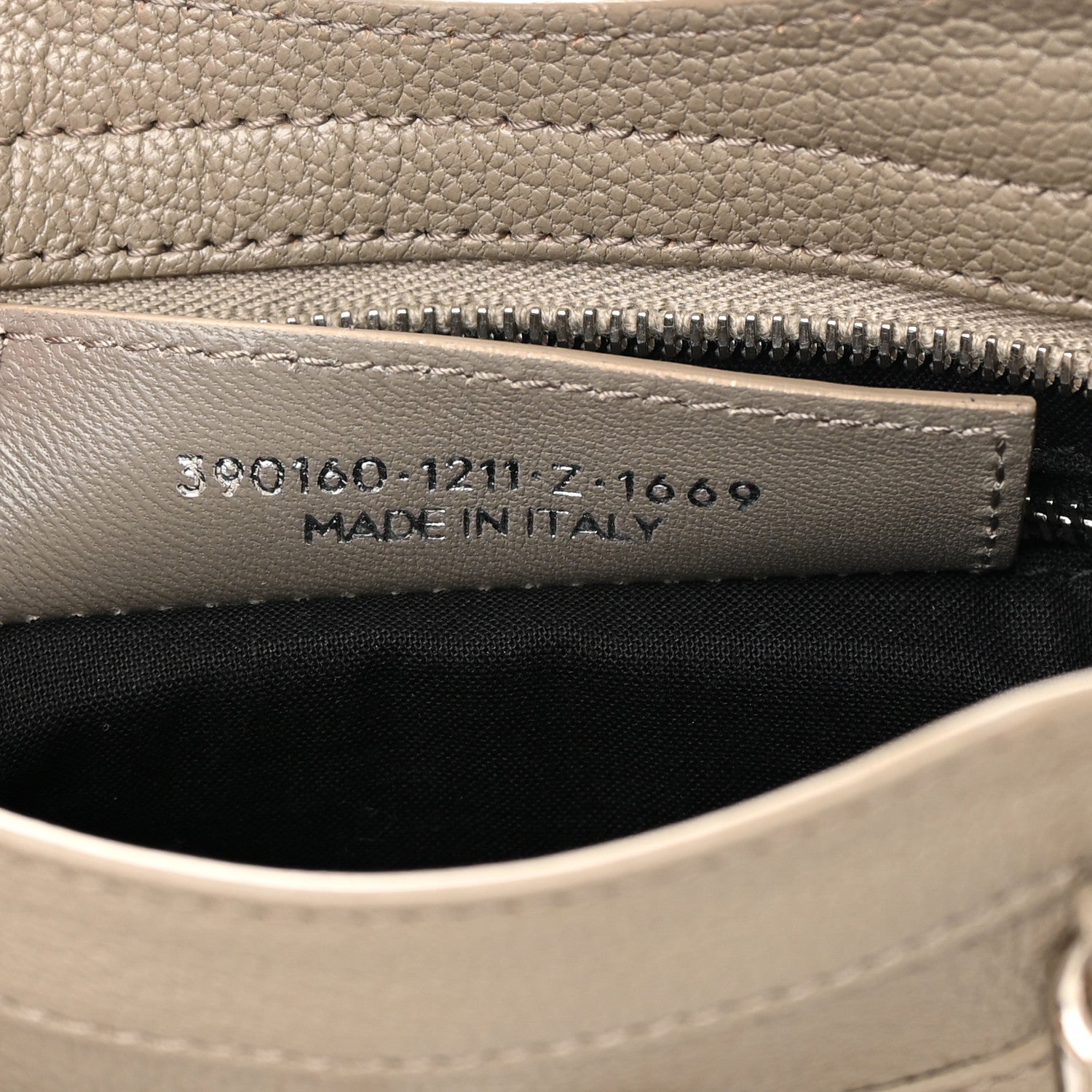 Balenciaga Chevre Silver Metallic Edge Hardware Mini City Gris Taupe 7 of 15