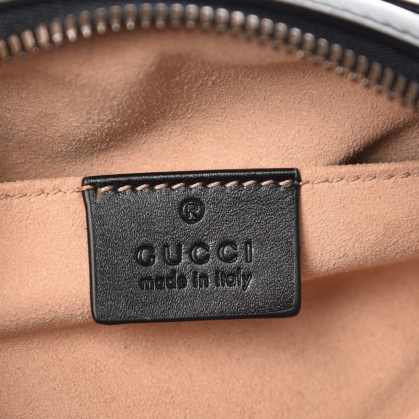 Calfskin Matelasse GG Marmont Belt Bag 95 38 Black
