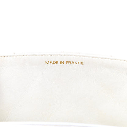 Chanel Lambskin Quilted Small Single Flap White 6 of 14