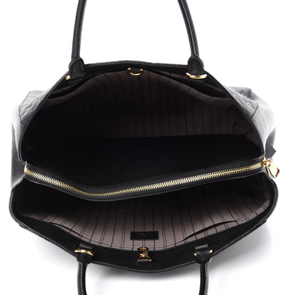 Louis Vuitton Empreinte Montaigne GM Black 5 of 10