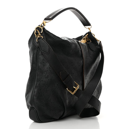 Louis Vuitton Mahina Selene MM Black 3 of 15