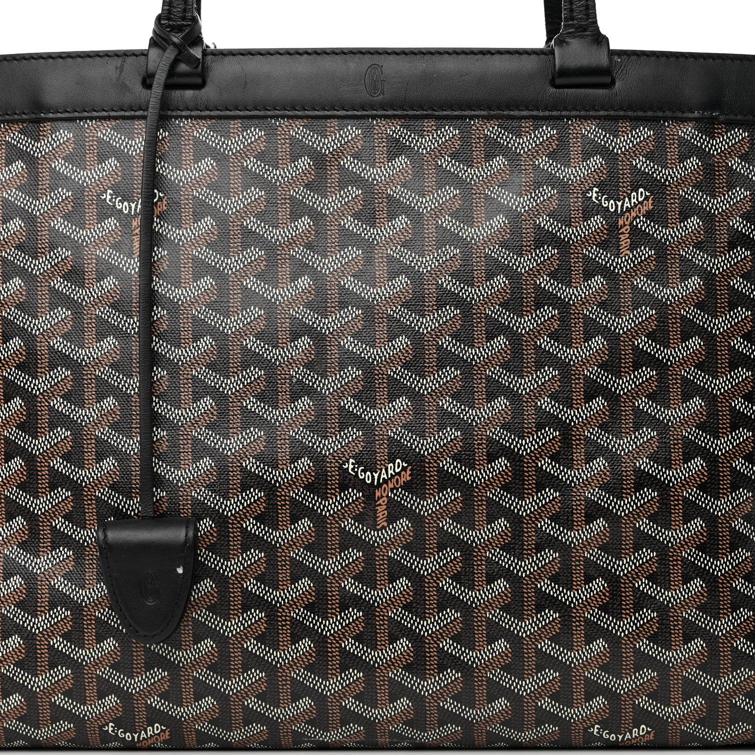 Goyard Goyardine Bellechasse PM Black 8 of 27
