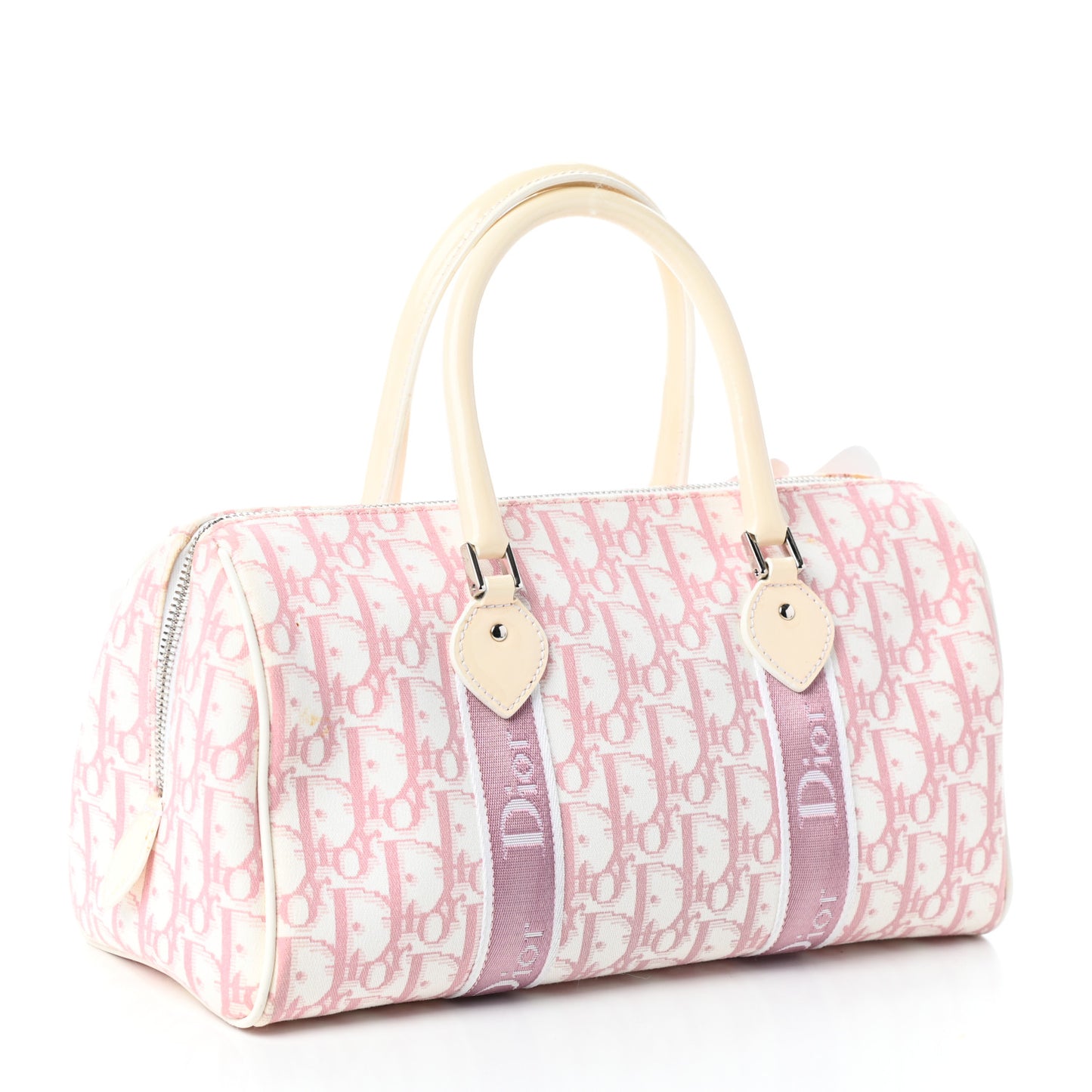Monogram Girly Boston Pink