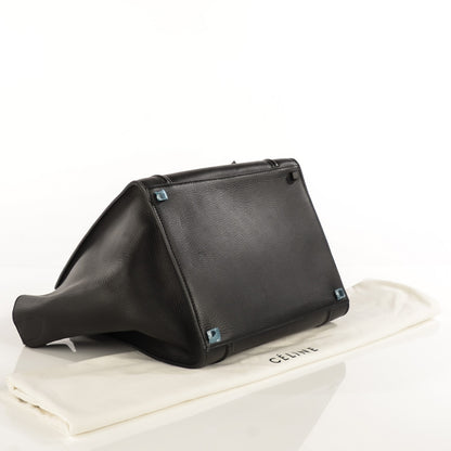 Celine Supple Calfskin Medium Phantom Luggage Black 5 of 8