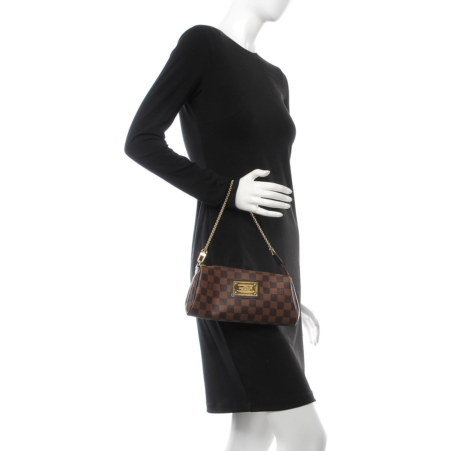 Damier Ebene Eva Clutch