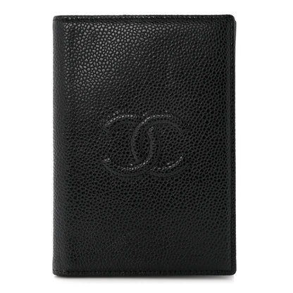 Chanel Caviar Timeless Passport Holder Black 1 of 8