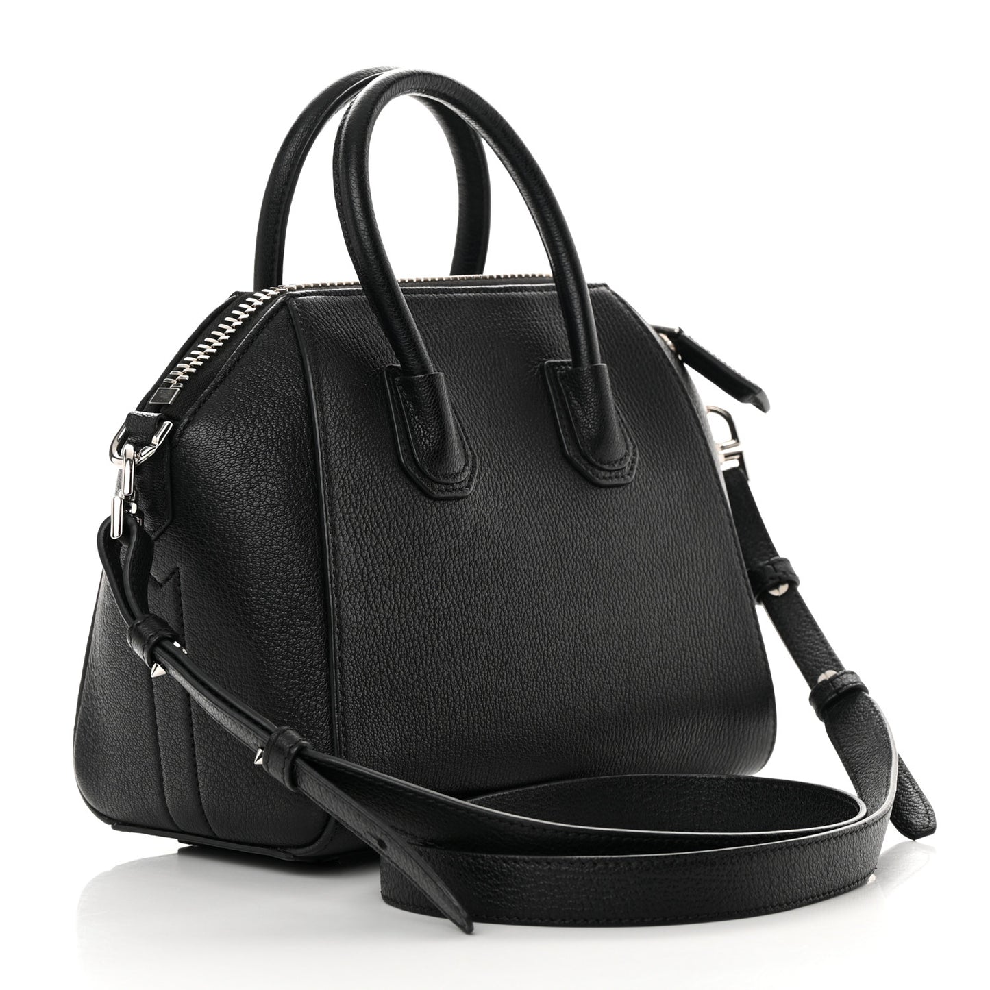 Sugar Goatskin Mini Antigona Black