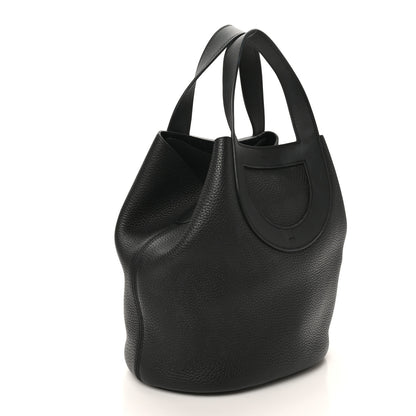 Hermes Taurillon Clemence Swift In-The-Loop 23 Bag Black 3 of 10