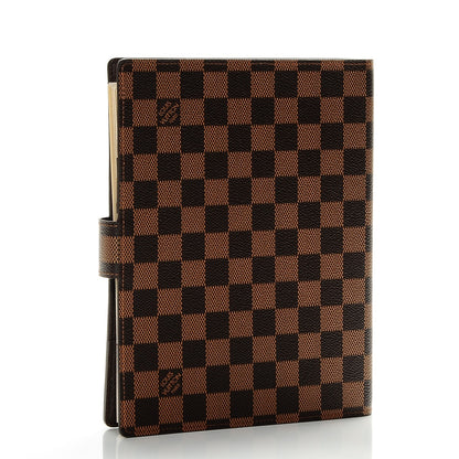Louis Vuitton Damier Ebene Large Ring Agenda Cover 3 of 7