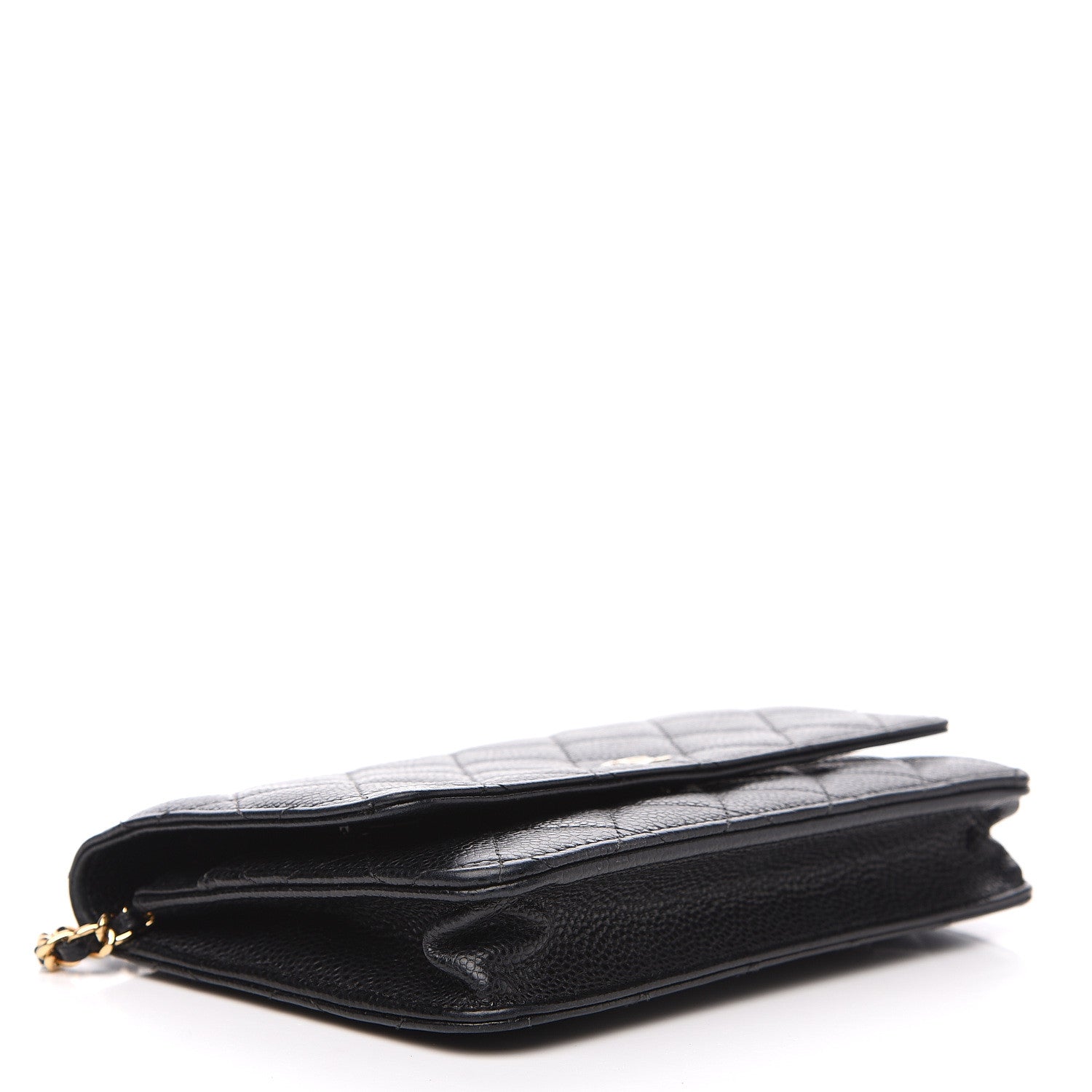 Chanel Caviar Quilted Wallet On Chain WOC Black 3 of 13