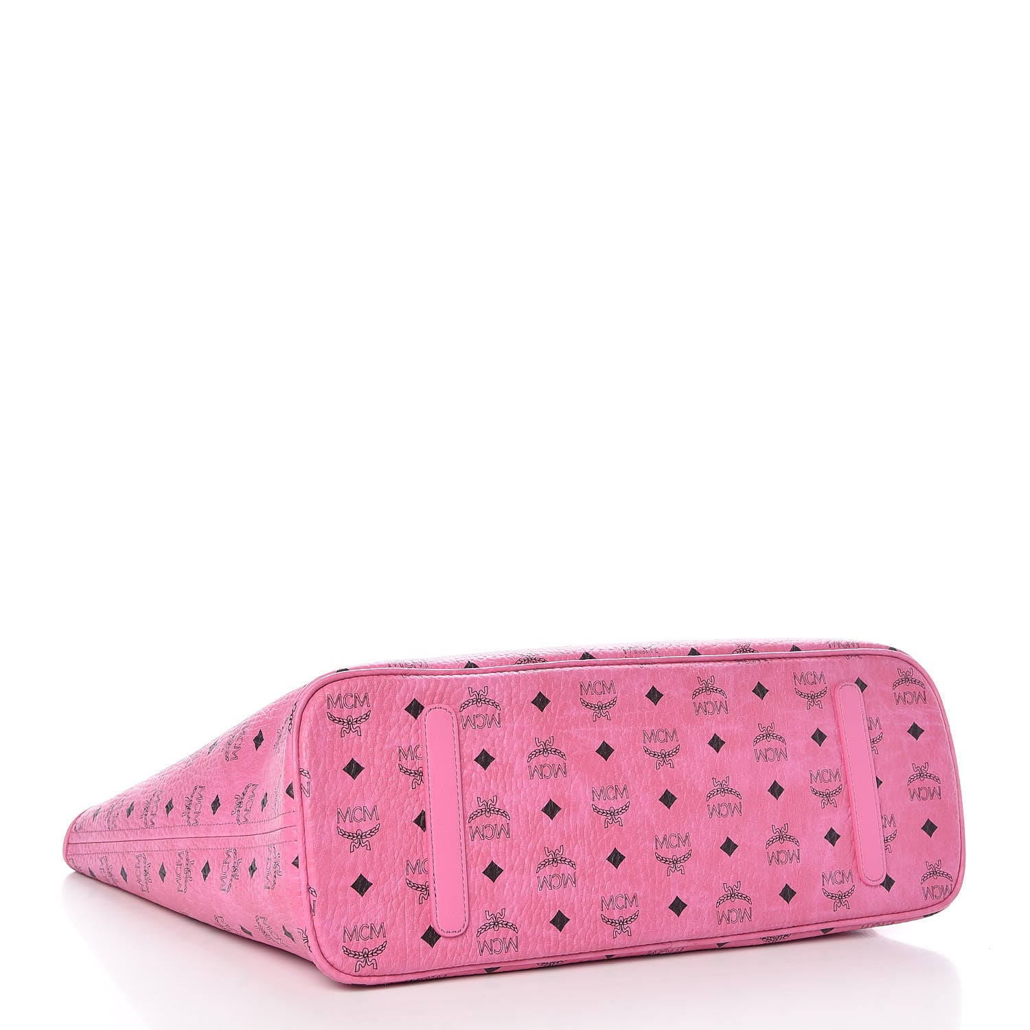 MCM Visetos Large Anya Shopper Tote Pink 4 of 10