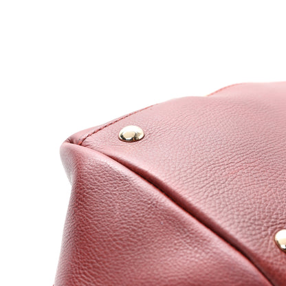 Gucci Monogram Medium Marrakech Tote Red 11 of 11