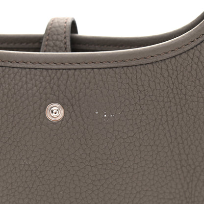 Hermes Taurillon Clemence Evelyne TPM Etain 12 of 13