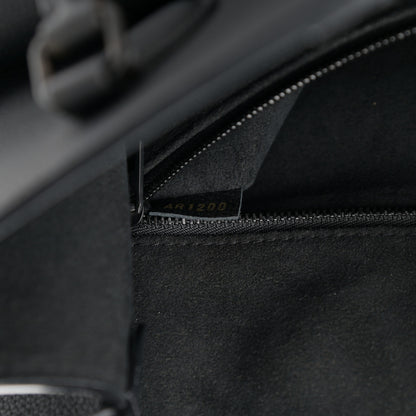 Louis Vuitton Soft Calfskin Lockme Tote MM Black 7 of 13