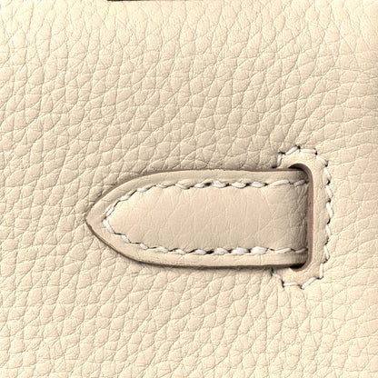 Hermes Togo Kelly Retourne 25 Craie 9 of 14
