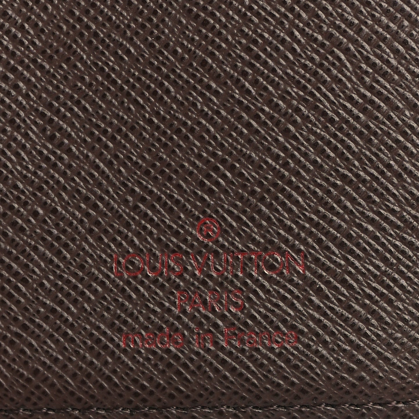 Damier Ebene French Purse Wallet