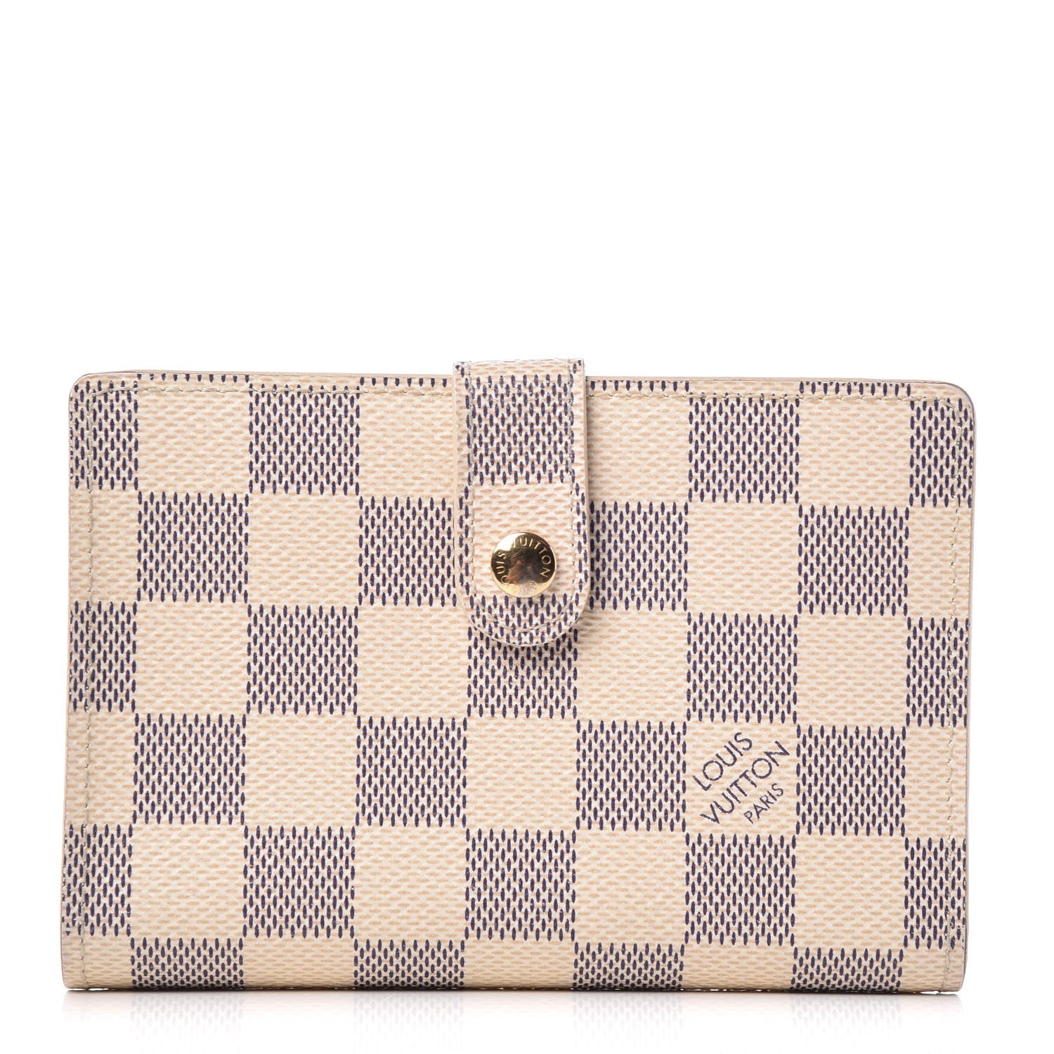 Louis Vuitton Damier Azur French Purse Wallet 1 of 10