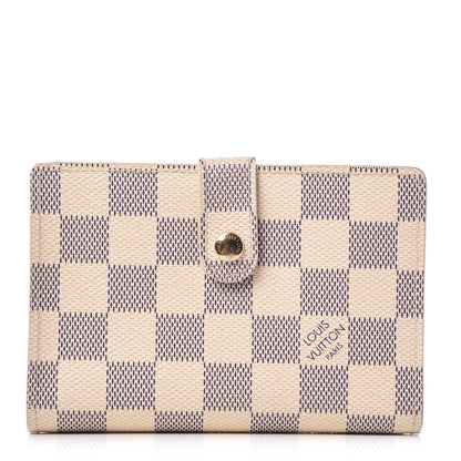 Louis Vuitton Damier Azur French Purse Wallet 1 of 10