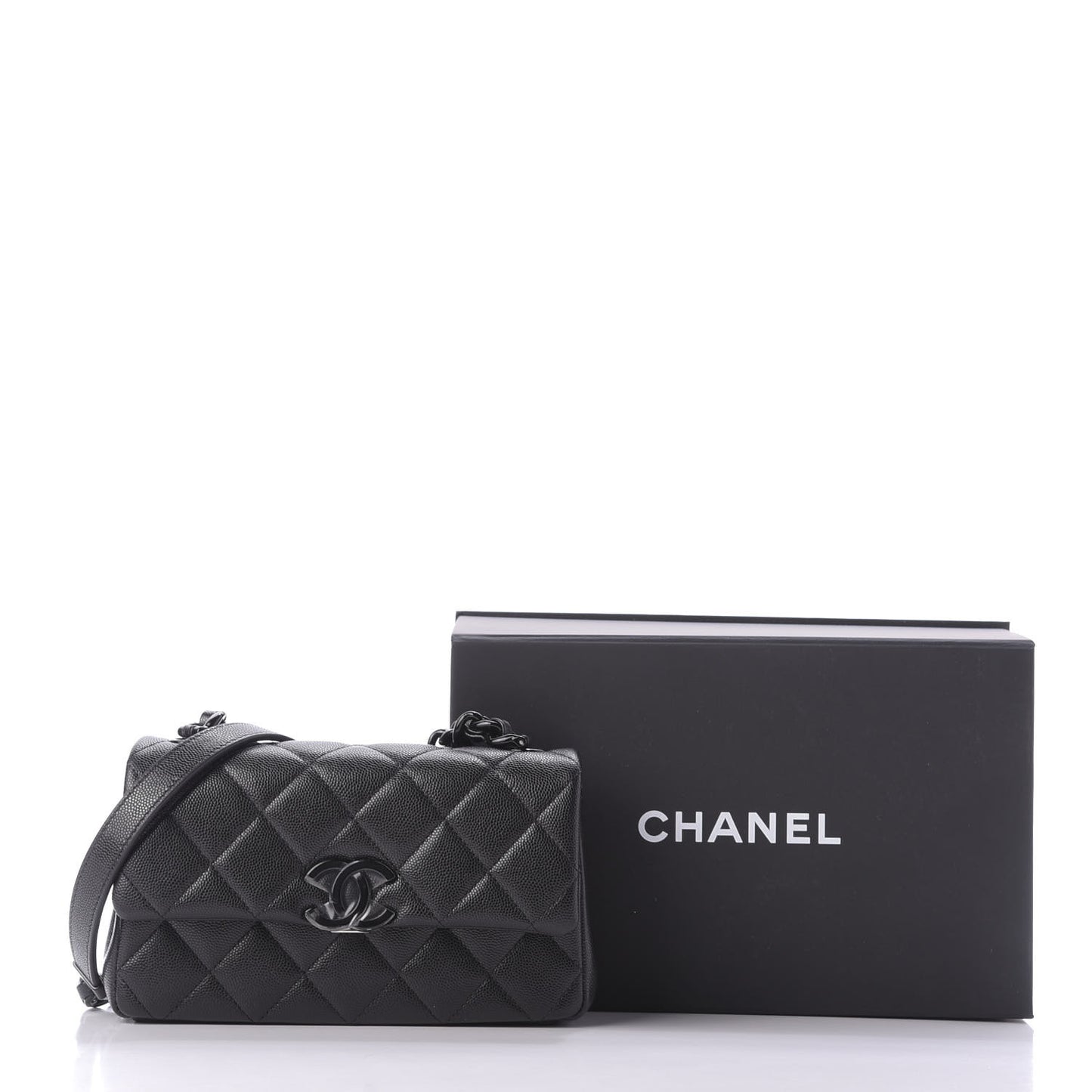 Caviar Quilted My Everything Small Flap Black