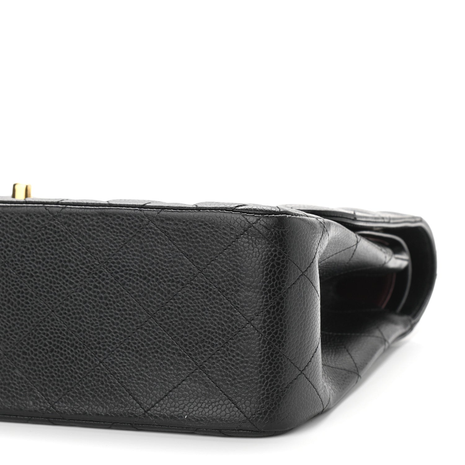 Chanel Caviar Quilted Jumbo Double Flap Black 7 of 14