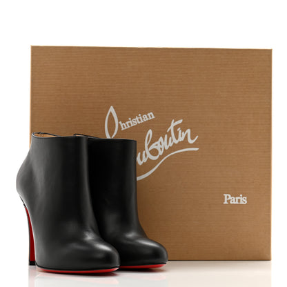 Christian Louboutin Calfskin Belle 100 Ankle Boots 35 Black 11 of 11