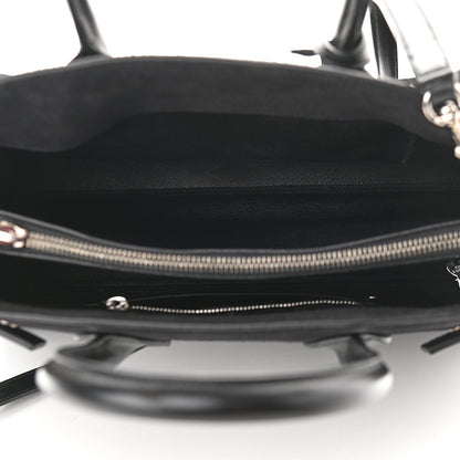 Saint Laurent Suede Calfskin Small Sac De Jour Black 5 of 8