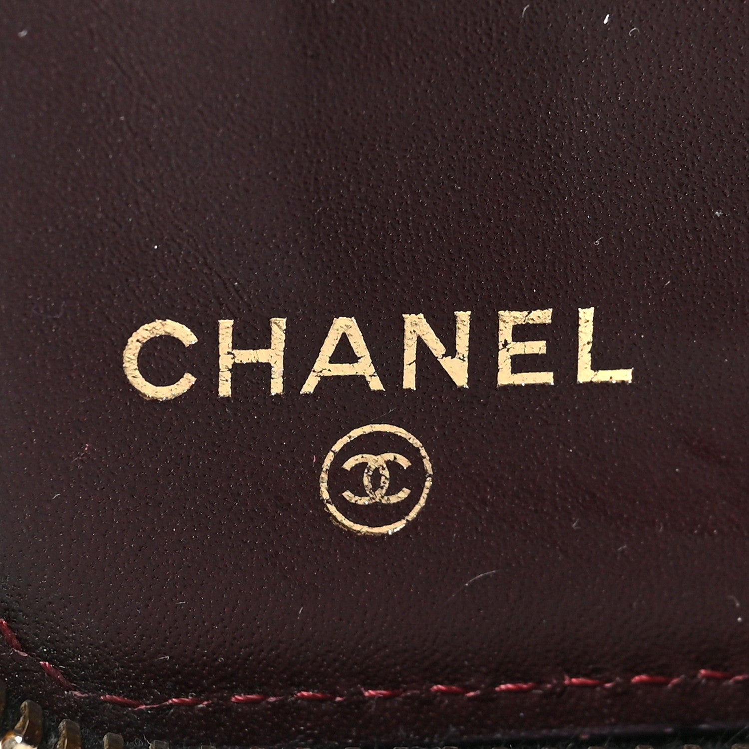 Chanel Caviar Quilted Large Zip Around Organizer Wallet Black 6 of 6