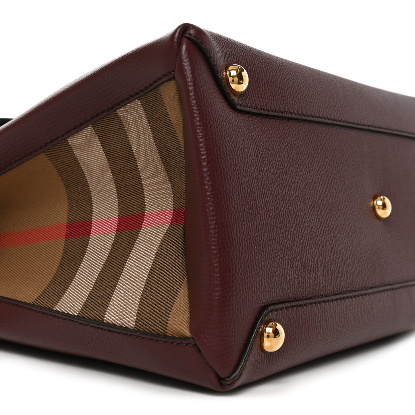 Derby Calfskin House Check Medium Camberley Mahogany Red