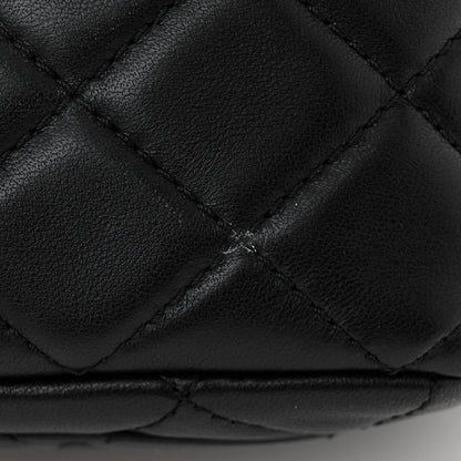 Chanel Lambskin Quilted Mini Pearl Crush Flap Black 11 of 12