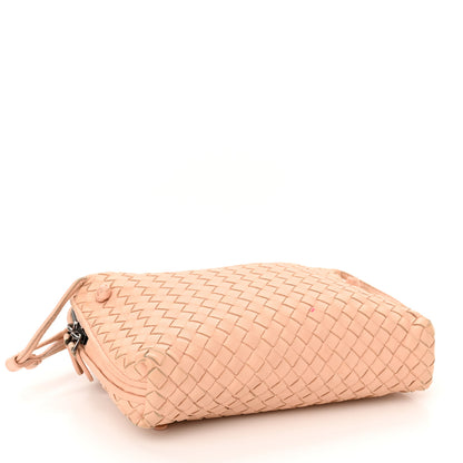 Bottega Veneta Nappa Intrecciato Nodini Crossbody Messenger Nude 4 of 15