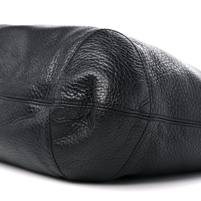 Gucci Pebbled Calfskin Medium Soho Chain Hobo Black 9 of 9