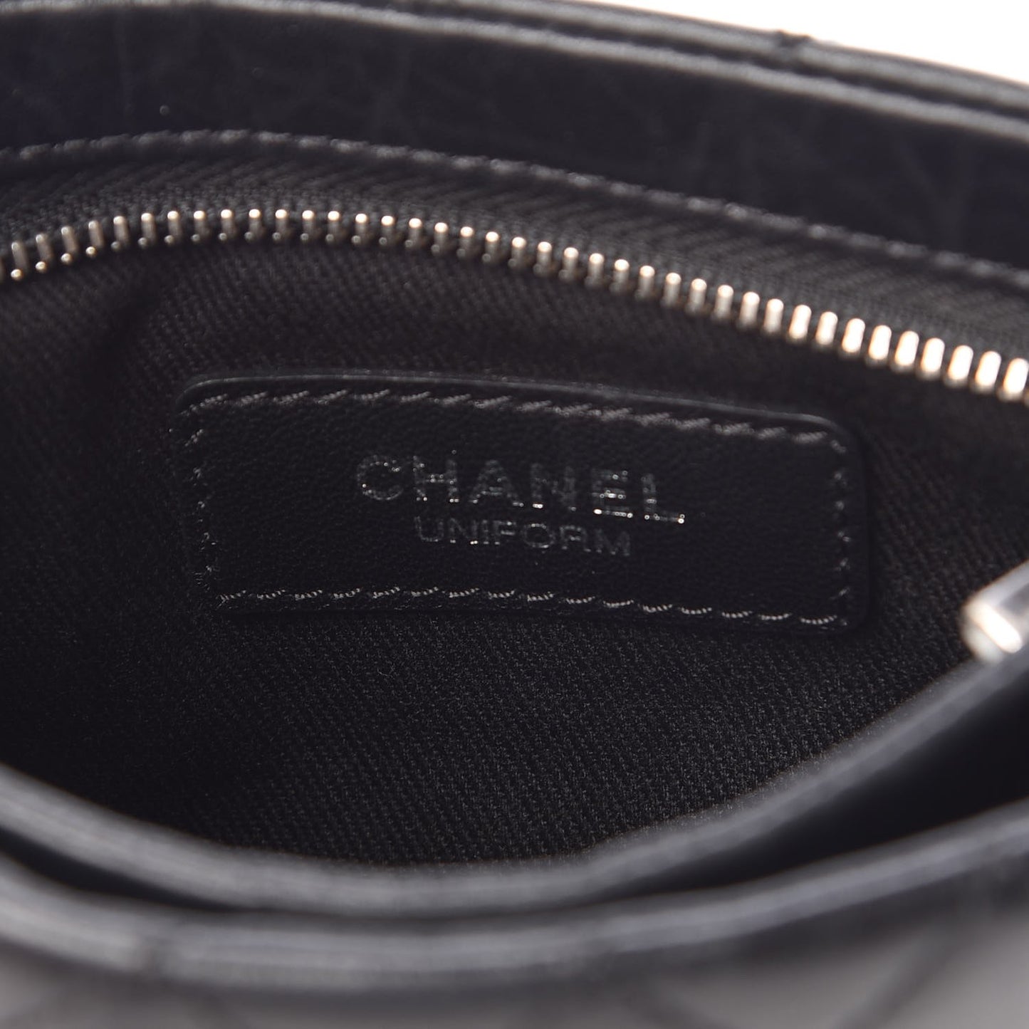 Quilted Lambskin Crossbody Bag Black