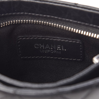 Chanel Quilted Lambskin Crossbody Bag Black 7 of 7