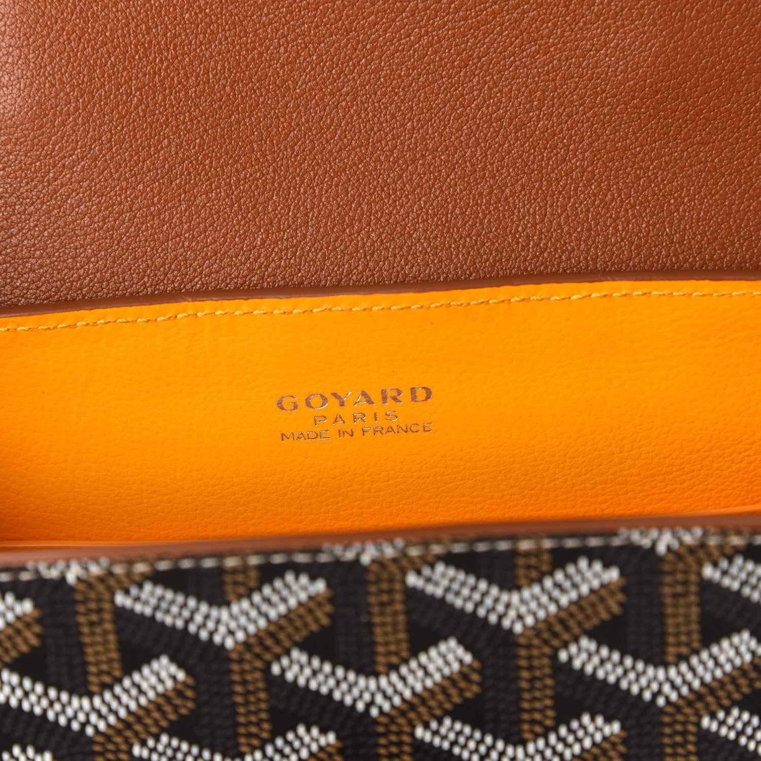 Goyard Goyardine Mini Saigon Black Gold 8 of 10