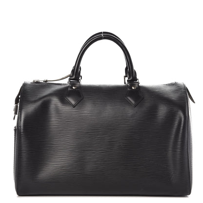 Louis Vuitton Epi Speedy 30 Black 1 of 17