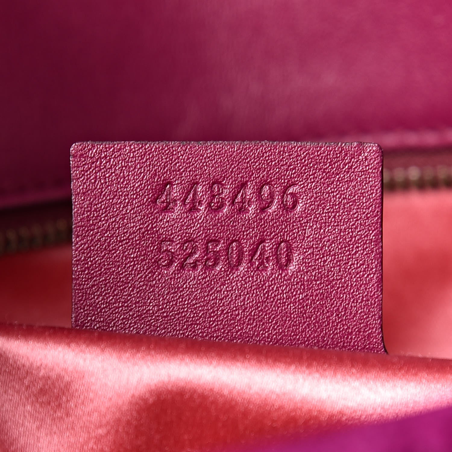 Gucci Velvet Matelasse Medium GG Marmont Shoulder Bag Fuchsia Violet Cyclamen 7 of 10