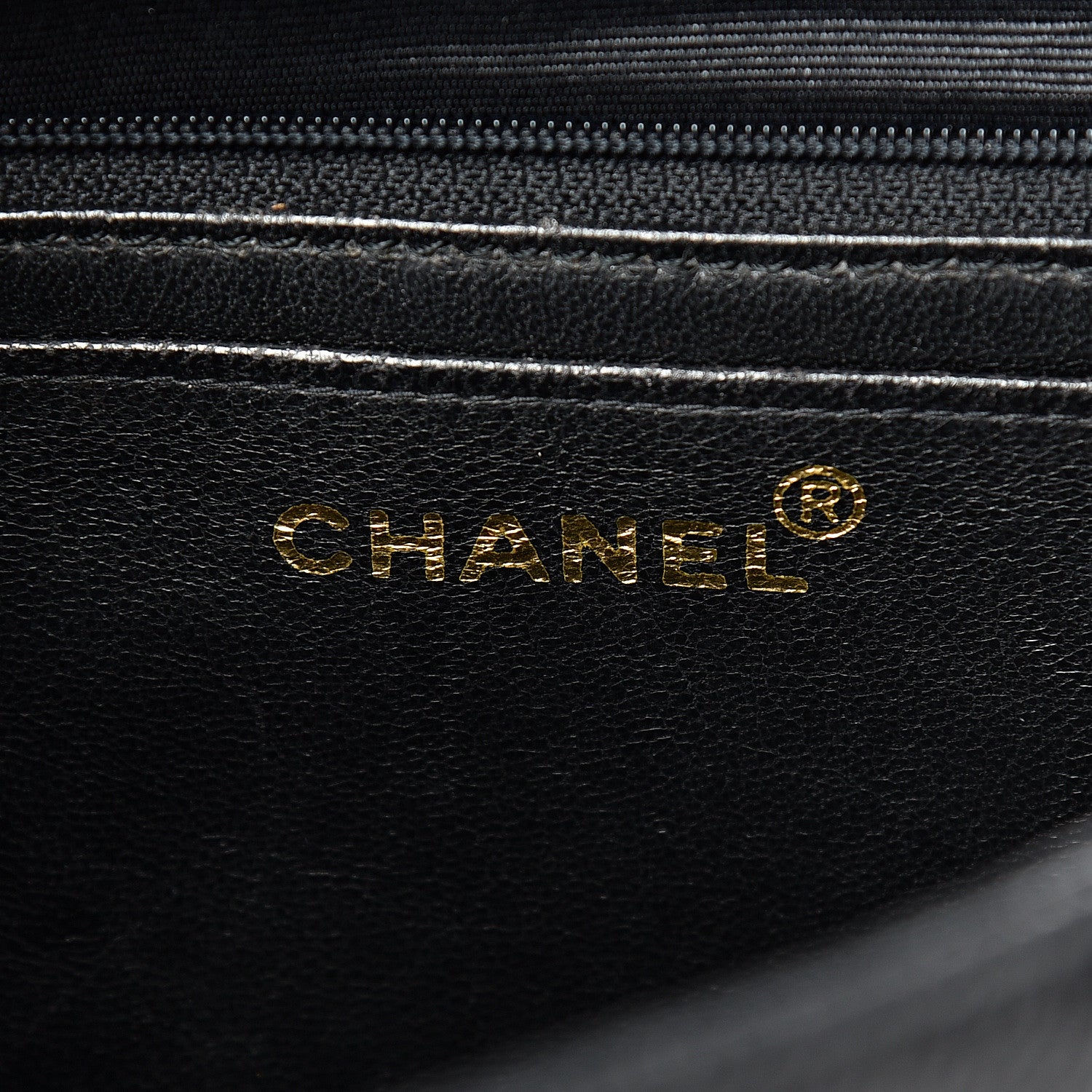 Chanel Caviar Vertical Quilted Jumbo Single Flap Black 5 of 19
