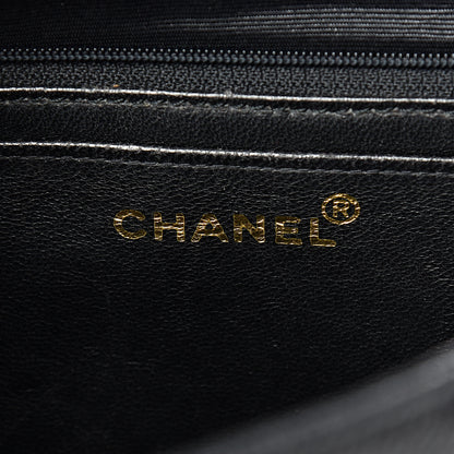 Chanel Caviar Vertical Quilted Jumbo Single Flap Black 5 of 19