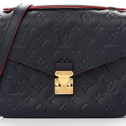 Louis Vuitton Empreinte Pochette Metis Marine Rouge 8 of 11