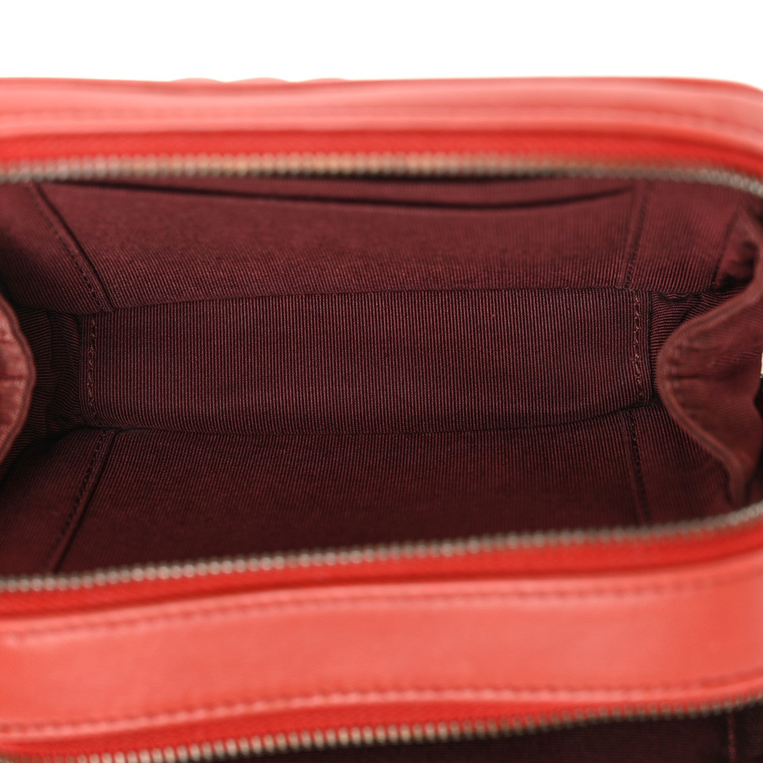Chanel Lambskin Quilted Mini Coco Boy Camera Case Red 5 of 12