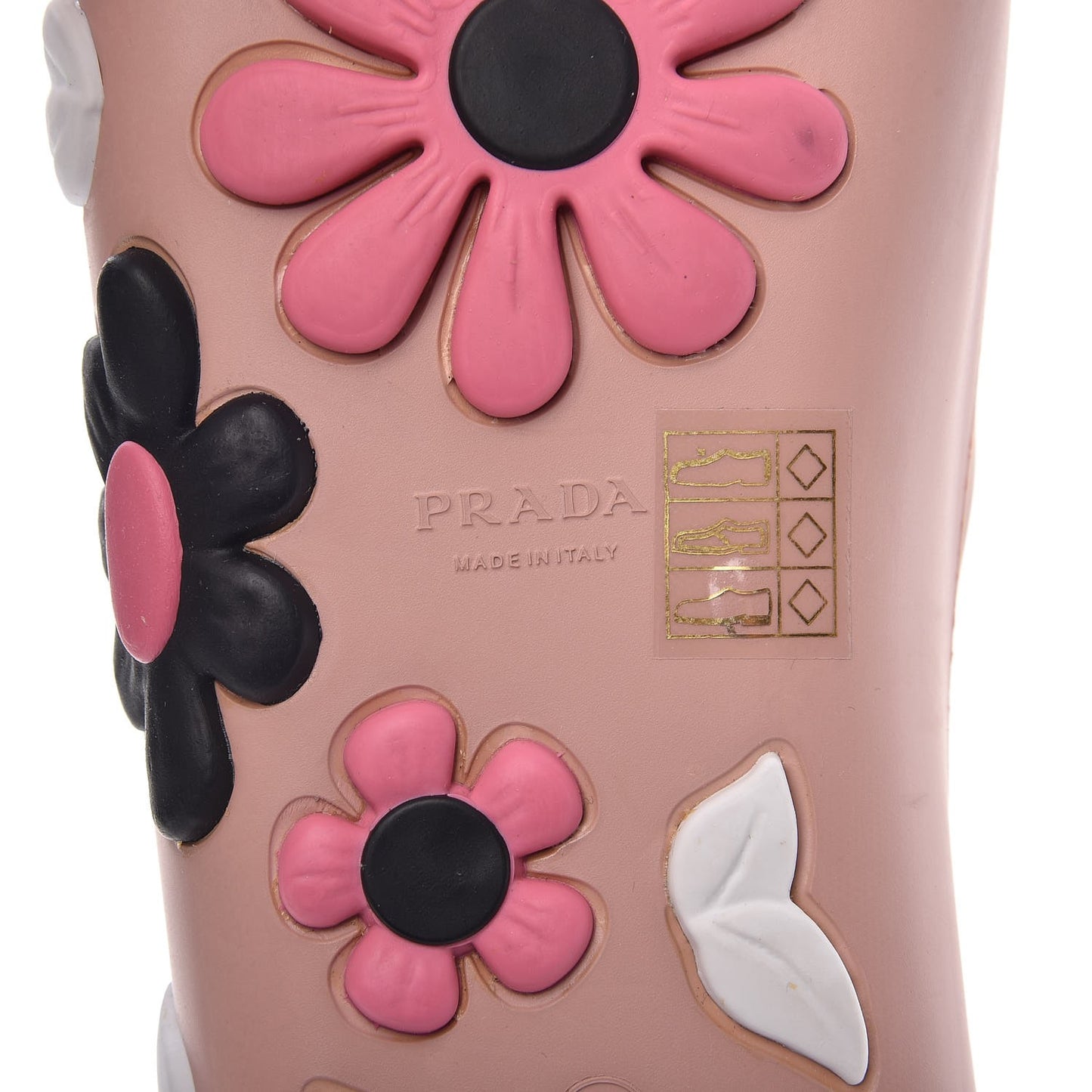 Rubber Flower Slide Sandals 40 Orchidea Begonia