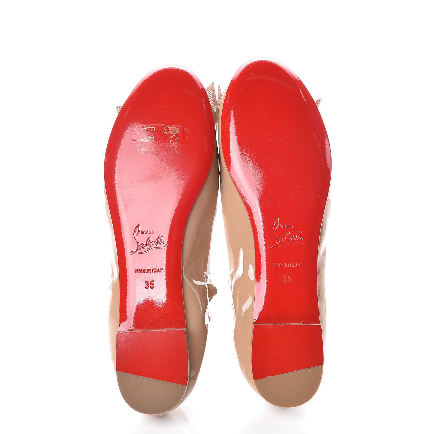 Patent Gloriana Bow Flats 35 Nude